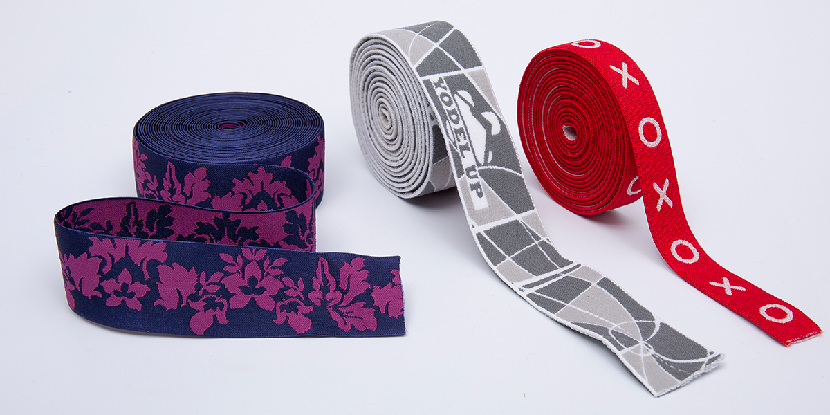 Cettatura elastica jacquard